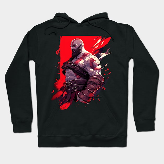 kratos Hoodie by boxermaniac